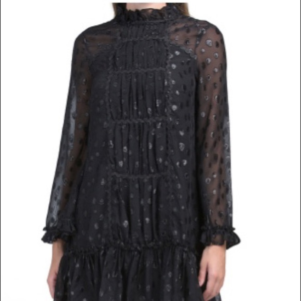 Short shift georgette dress